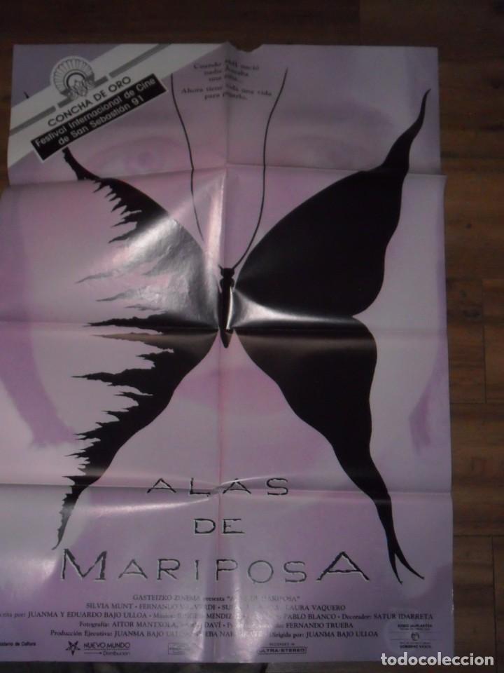 Cinema: Alas De marimosa (Juanma Bajo Ulloa, 1991) - cartel original 70 por 100 cms