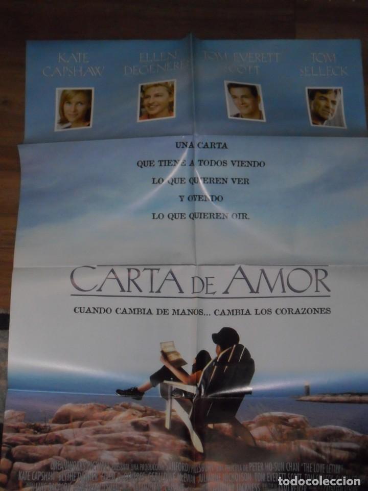 Cinema: Carta De Amor (Peter Chan, 1999) - cartel original 70 por 100 cms
