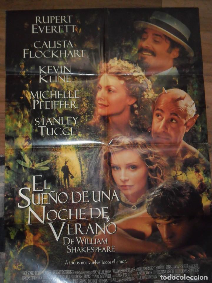 Cinema: El Sue&ntilde;o De Una Noche de Verano (Michael Hoffman, 1999) - cartel 70 por 100 cms