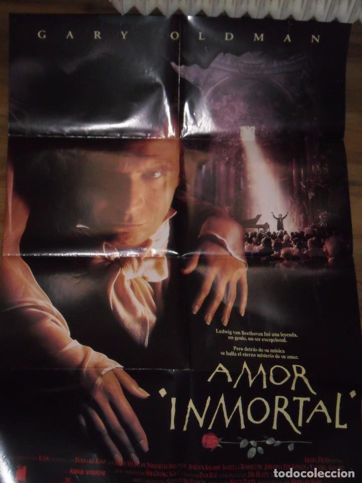 Cinema: Amor Inmortal (Bernard Rose, 1994) beethoven intimo - cartel 70 por 100 cms