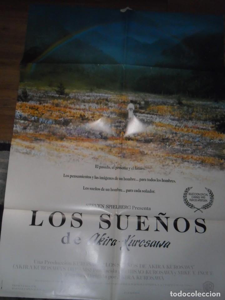 Cinema: Los Sue&ntilde;os (Akira Kurosawa, 1990) - cartel estreno 70 por 100 cms -