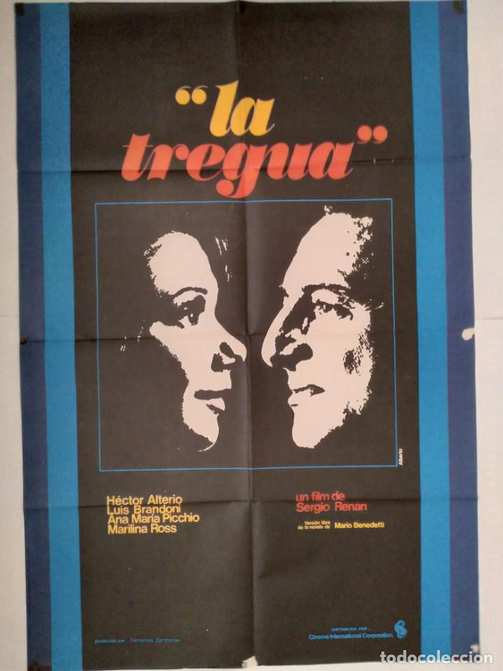 Cinema: ANTIGUO CARTEL CINE LA TREGUA P402 RV