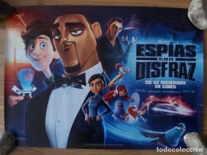 Cinema: Esp&iacute;as con disfraz - aprox 50x70 MiniCartel ORIGINAL cine (M3)