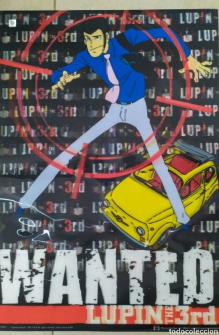 Cine: Raro p&oacute;ster Lupin the third 3D - Foto 1