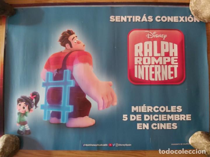 Cinema: Ralph rompe internet - aprox 50x70 MiniCartel ORIGINAL cine (M3)