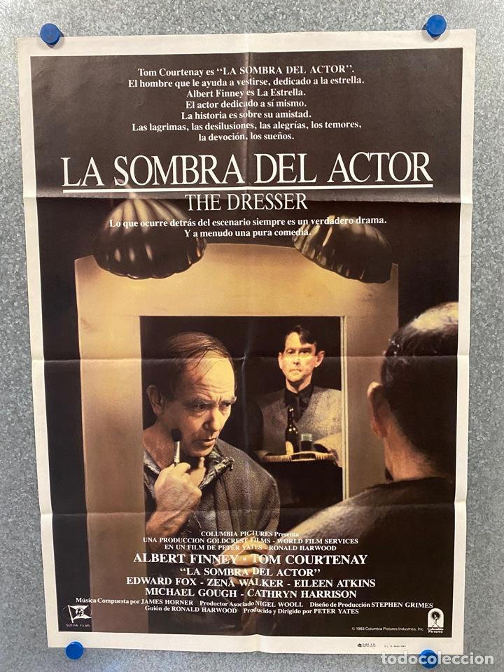 Cinema: La sombra del actor. Albert Finney, Tom Courtenay, Edward Fox, Eileen A. A&Ntilde;O 1984. POSTER ORIGINAL