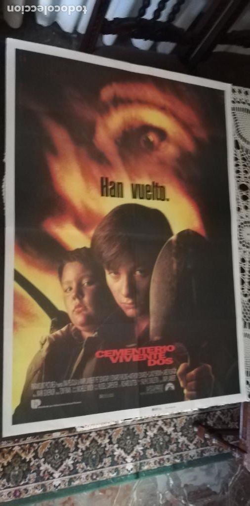 Cine: Cementerio viviente dos. Cartel Cine