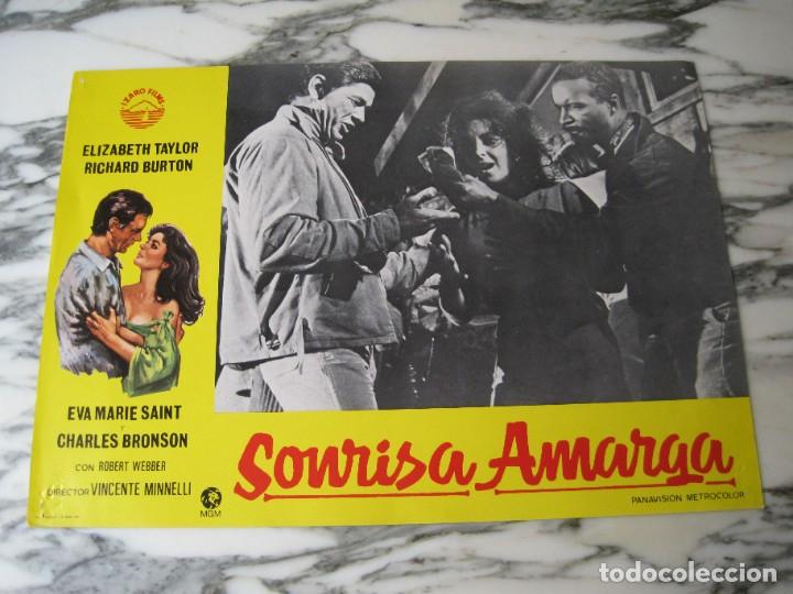 Cinema: AFICHE DE PEL&Iacute;CULA - SONRISA AMARGA - CINE - ELISABETH TAYLOR, RICHARD BURTON...