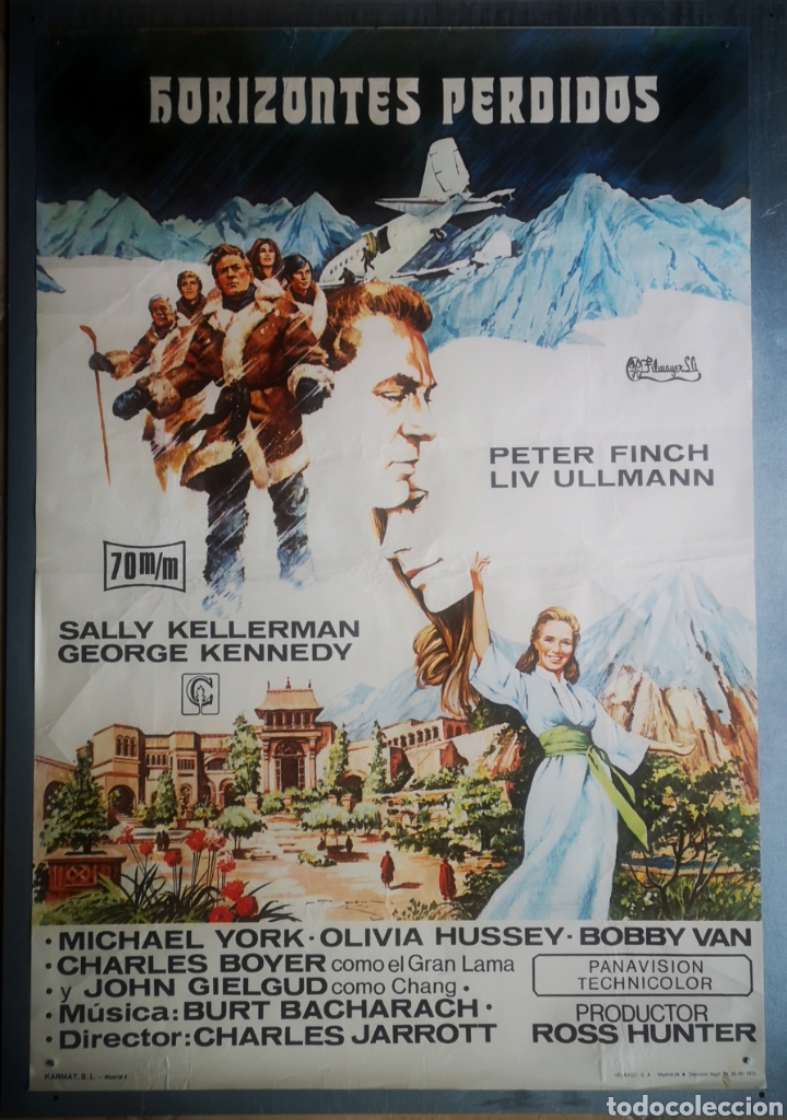 Cine: HORIZONTES PERDIDOS - 70 X 100 - 1973 - (10) - Foto 1