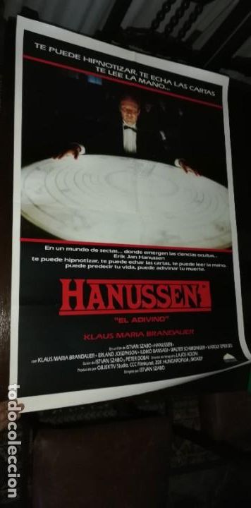 Cin&eacute;ma: HANUSSEN EL ADIVINO. CARTEL CINE