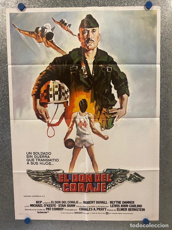 Cinema: El gran Santini (El don del coraje). Robert Duvall, Blythe Danner. A&Ntilde;O 1980. POSTER ORIGINAL.