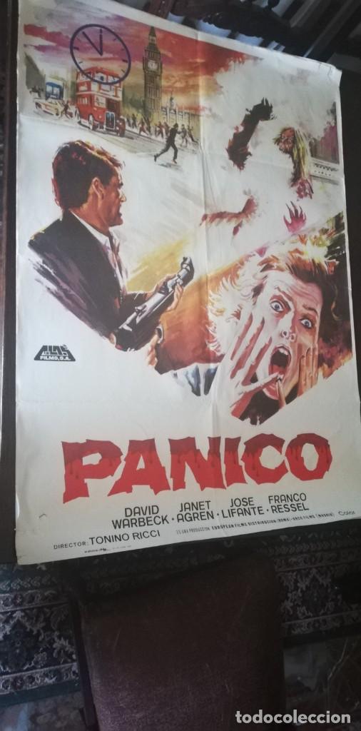 Cine: P&aacute;nico. Cartel Cine. - Foto 1