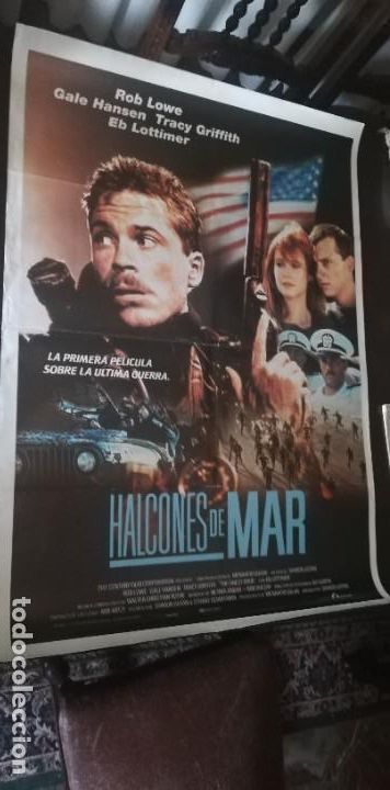 Cin&eacute;ma: Halcones de mar. Cartel Cine