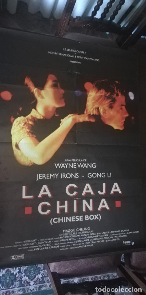 Cin&eacute;ma: La caja china. Cartel Cine