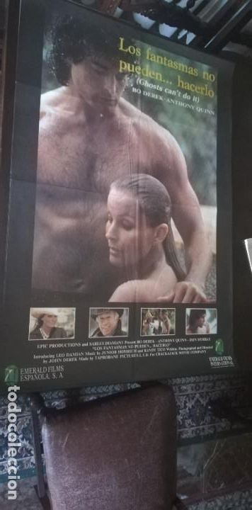 Cine: Los fantasmas no pueden hacerlo. Cartel Cine