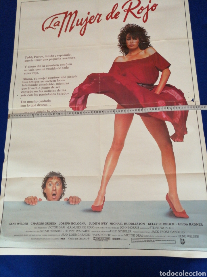 Cine: LA MUJER DE ROJO - CARTEL - Foto 7