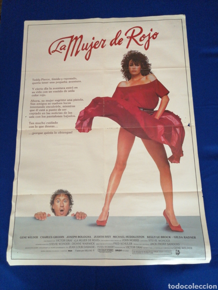 Cine: LA MUJER DE ROJO - CARTEL - Foto 1