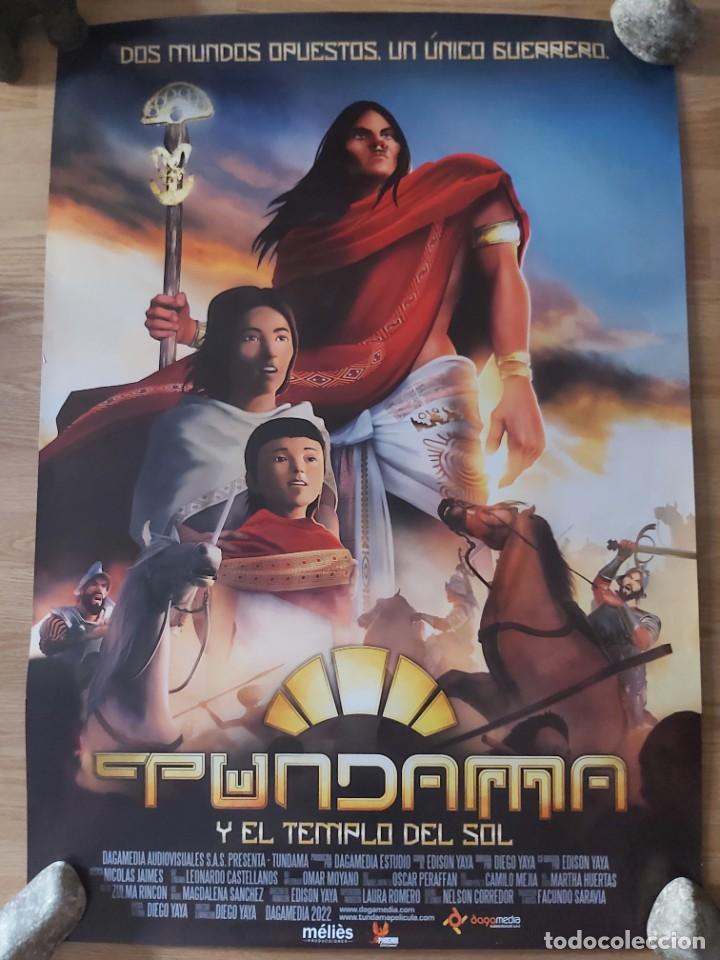 Cinema: Tundama y el templo del sol - aprox 70x100 Cartel ORIGINAL Cine (L106)