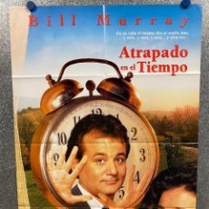 Cine: ATRAPADO EN EL TIEMPO. BILL MURRAY, ANDIE MACDOWELL, CHRIS ELLIOTT. AÑO 1993. POSTER ORIGINAL