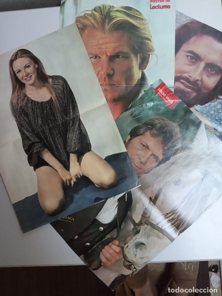 Cine: LOTE DE 13 POSTER DE ACTORES - Foto 1