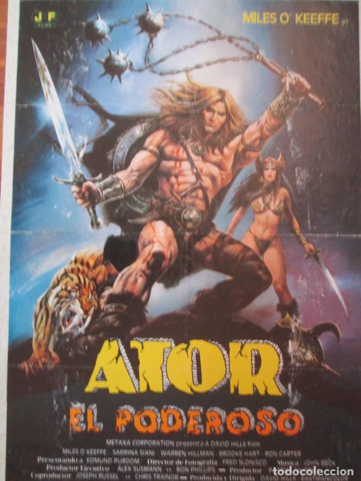 Cine: (57) CARTEL DE CINE 70X100 CM A TOR EL PODEROSO - Foto 1