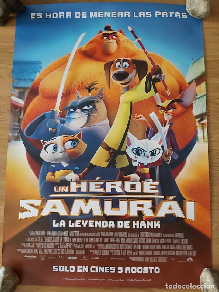 Cinema: Un heroe samurai, la leyenda de Hank - aprox 70x100 Cartel ORIGINAL Cine (L107)