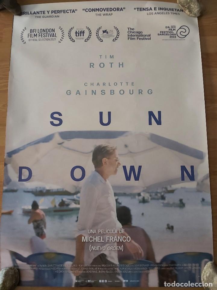 Cinema: Sundown - aprox 70x100 Cartel ORIGINAL cine (L108)