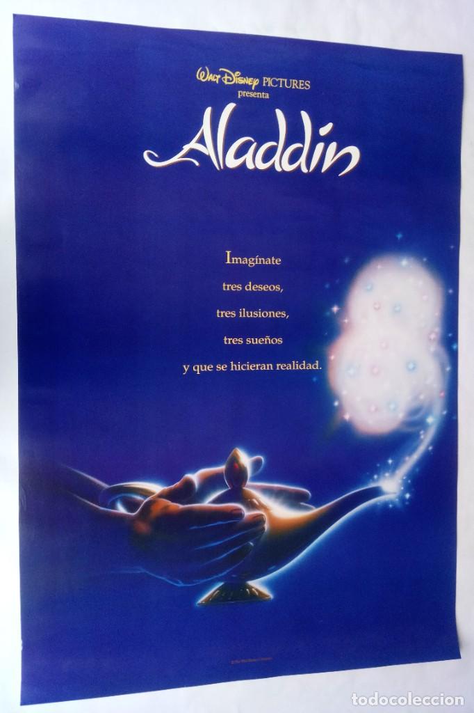 Cine: ALADD&Iacute;N. P&Oacute;STER 68 X 97 cms. - Foto 1
