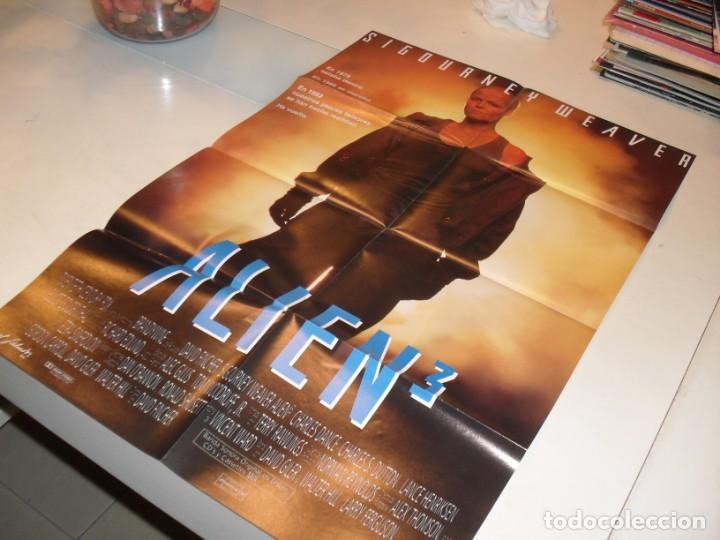 Cin&eacute;ma: POSTER DE CINE: ALIEN 3(SIGOURNEY WEAVER).A&Ntilde;OS 90.DE KIOSKO.
