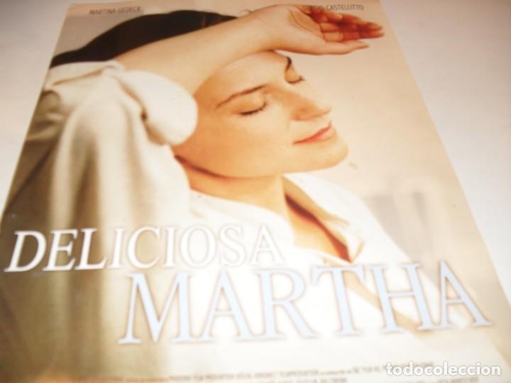 Cin&eacute;ma: CARTEL PROMOCIONAL CINE DELICIOSA MARTHA,A&Ntilde;O 2001.NUEVO.