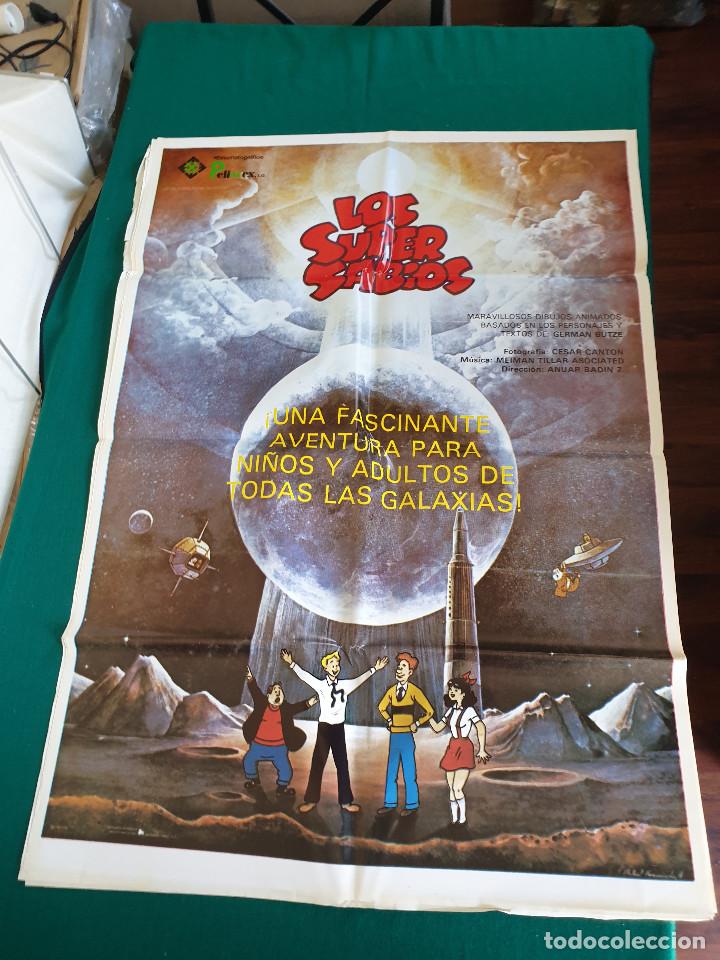 Cine: LOS SUPER SABIOS POSTER ORIGINAL 70X100 ESTRENO.
