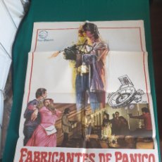 Cine: FABRICANTES DE PANICO. POSTER. ORIGINAL. 70X100.. Lote 360498750