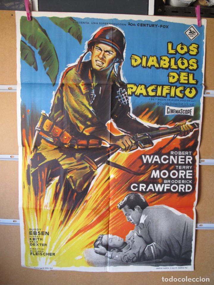 Cine: POSTER2096 LOS DIABLOS DEL PACIFICO - Foto 1