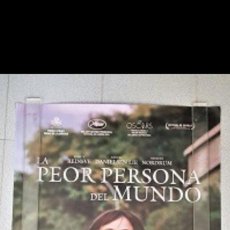 Cine: PÓSTER LA PEOR PERSONA DEL MUNDO. Lote 364899391