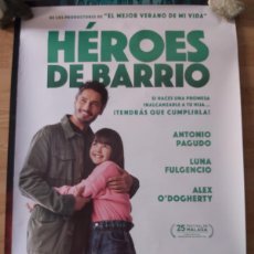 Cine: HEROES DEL BARRIO - APROX 70X100 CARTEL ORIGINAL CINE (L109). Lote 365759171