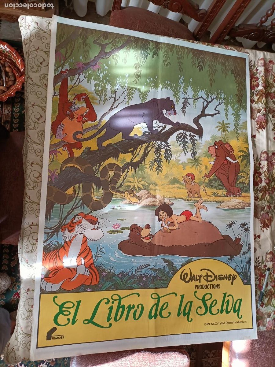 Cine: EL LIBRO DE LA SELVA. CARTEL DE CINE - Foto 1