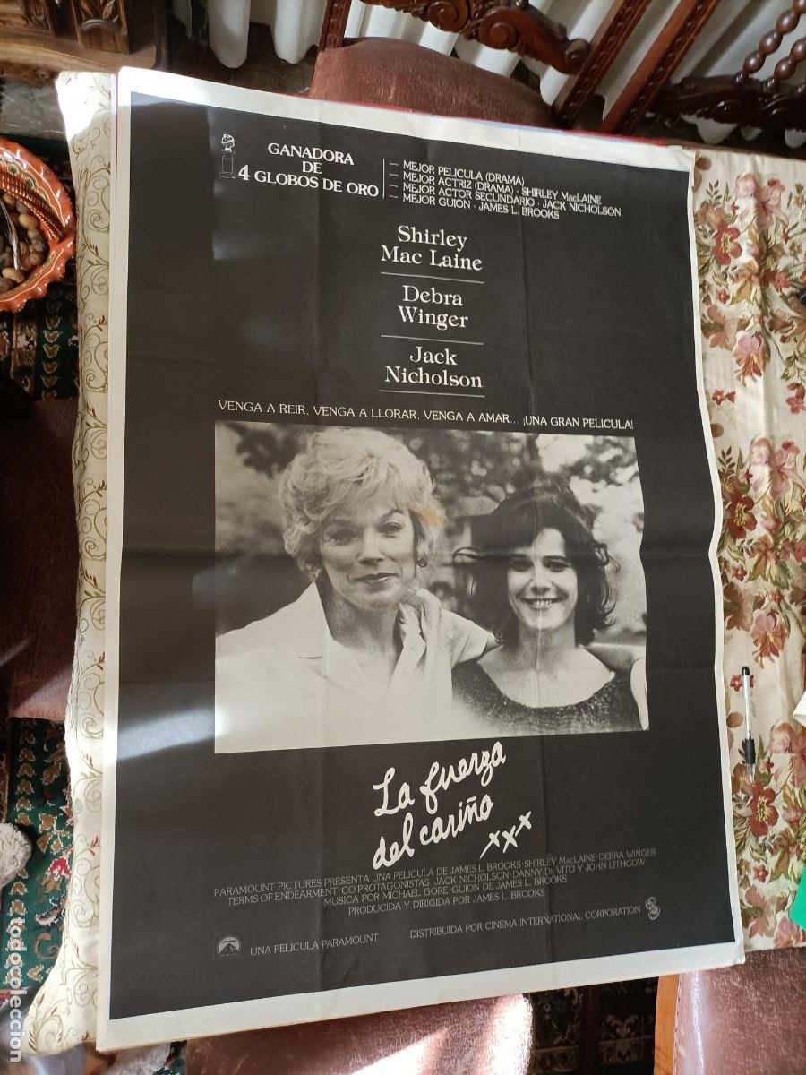 Cine: LA FUERZA DEL CARI&Ntilde;O. CARTEL DE CINE