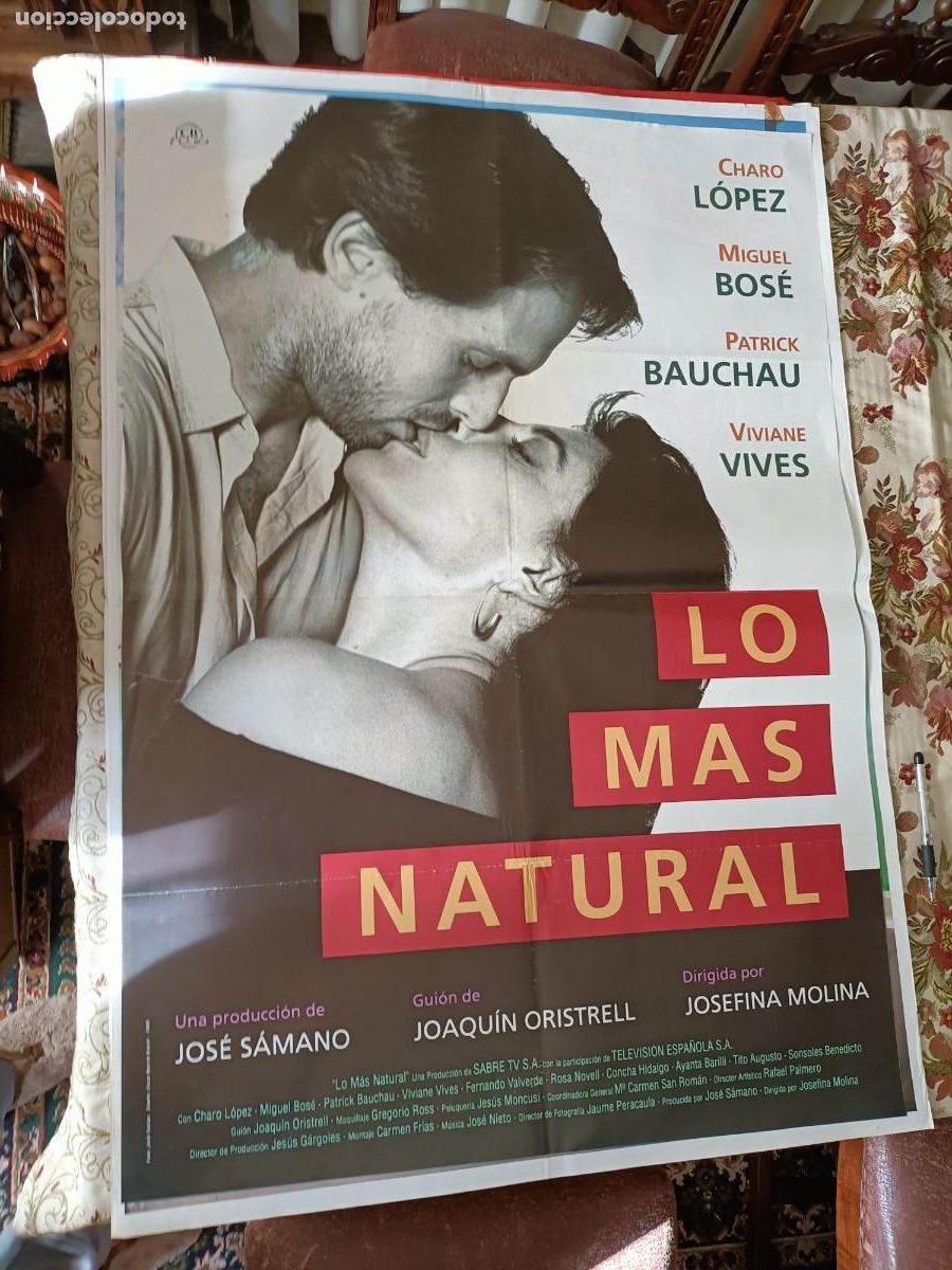Cine: LO M&Aacute;S NATURAL. CARTEL DE CINE