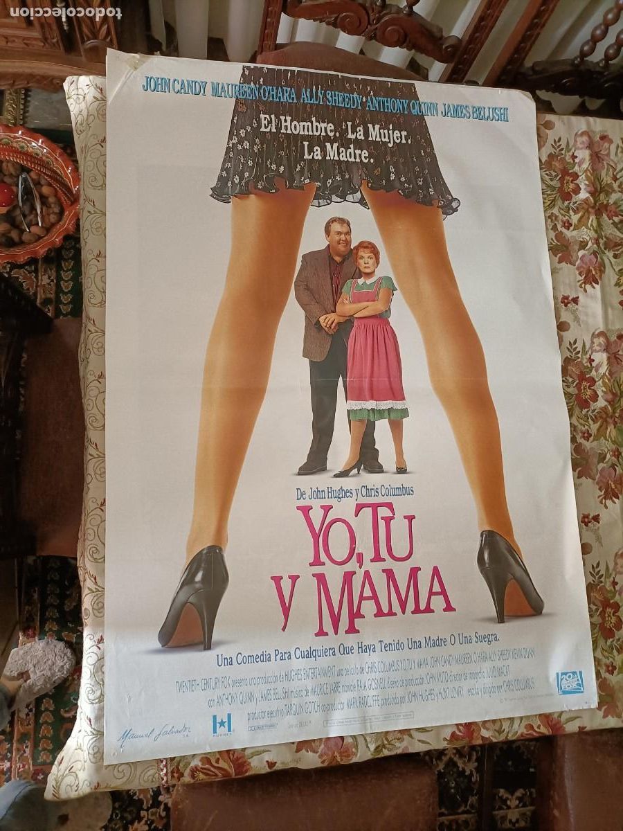 Cine: YO T&Uacute; Y MAM&Aacute;. CARTEL DE CINE