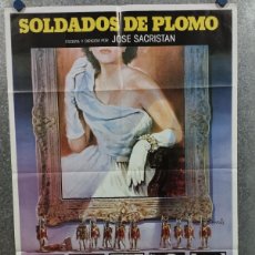 Cine: SOLDADOS DE PLOMO. JOSÉ SACRISTÁN, FERNANDO FERNÁN GÓMEZ, SÍLVIA MUNT AÑO 1983 POSTER ORIGINAL. Lote 366095871