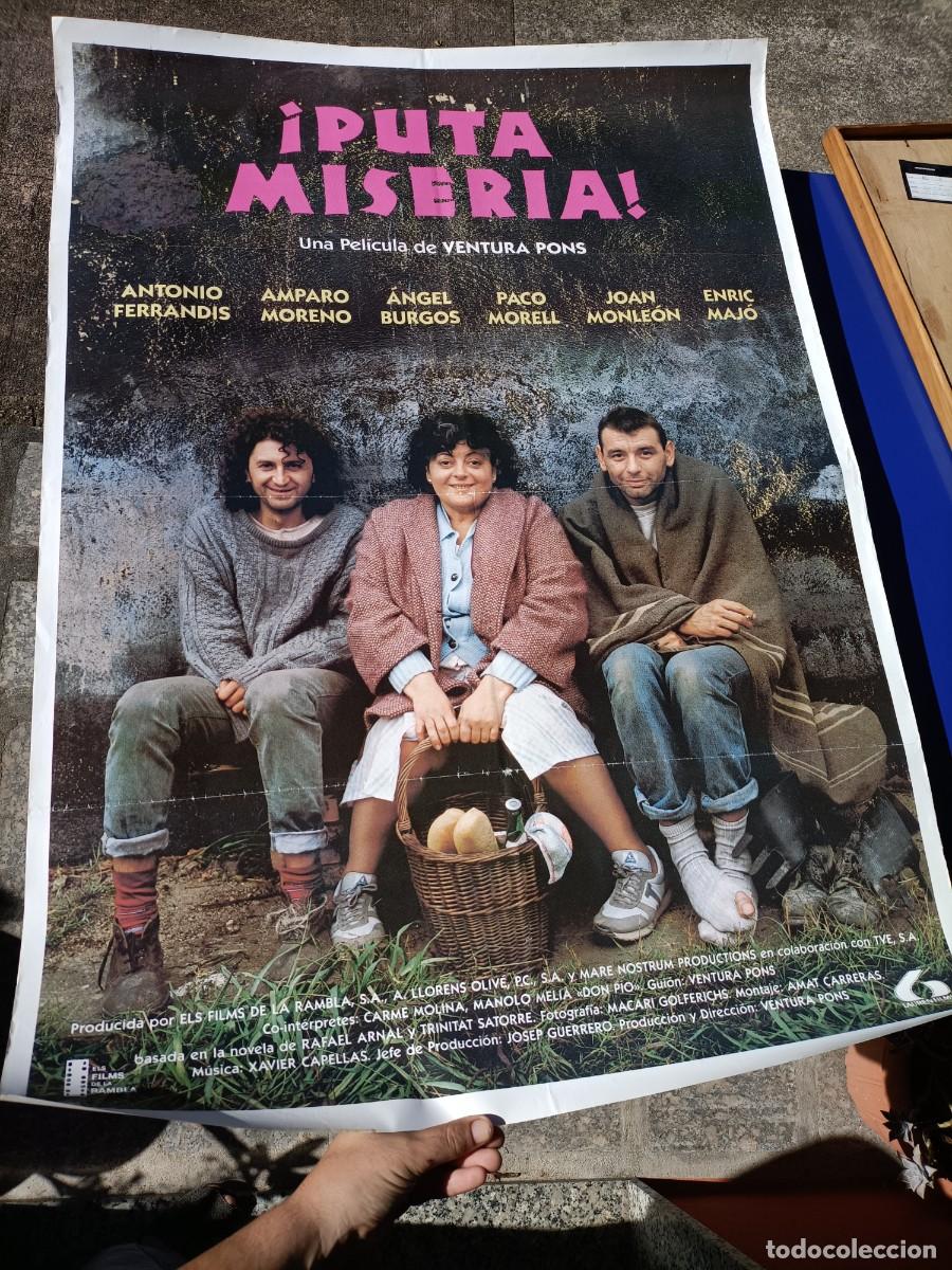 puta miseria!. cartel cine - Compra venta en todocoleccion