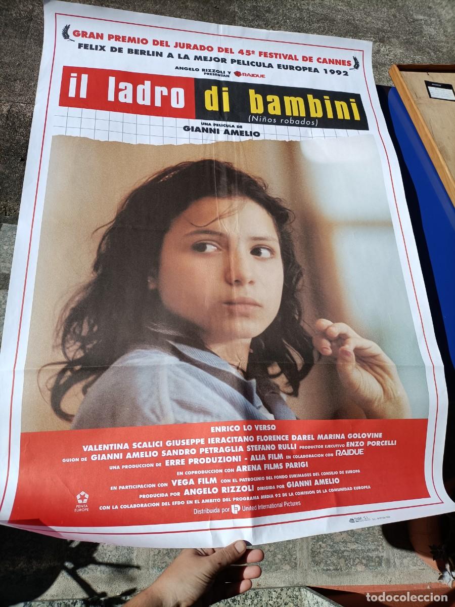 Cin&eacute;ma: IL ladro de bambini. Cartel Cine