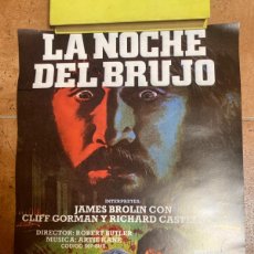 Cine: PÓSTER CINE LA NOCHE DEL BRUJO ,VÍDEO ESPAÑA. Lote 366328121