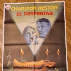 Cine: EL DESPERTAR - CHARLTON HESTON - POSTER ORIGINAL ESTRENO 70X100