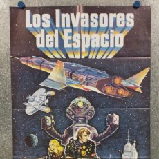 Cine: LOS INVASORES DEL ESPACIO. SONNY CHIBA, VIC MORROW, KINJI FUKASAKU. AÑO 1978. POSTER ORIGINAL