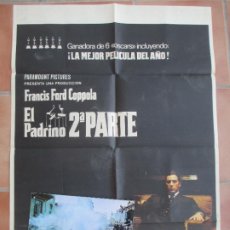 Cine: CARTEL CINE + 12 FOTOCROMOS EL PADRINO 2ª PARTE FRANCIS FORD COPPOLA AL PACCINO 1975 CCF342. Lote 374320879