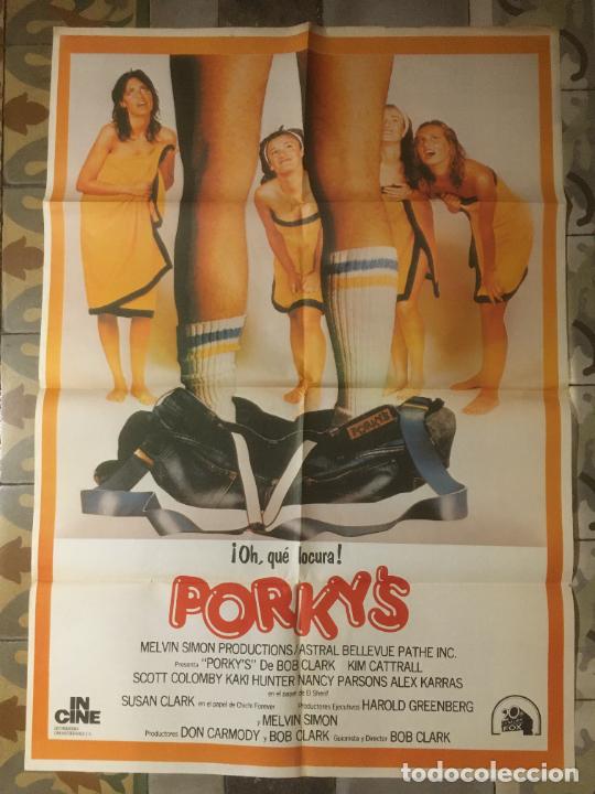 Cine: porky's porkys poster cartel original estreno
