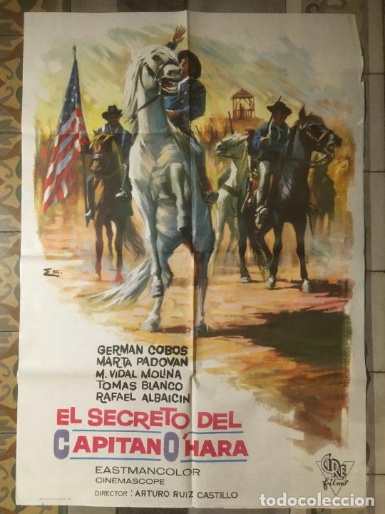 Cine: el secreto del capitan o'hara poster cartel original estreno