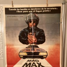 Cine: CARTEL CINE ORIG MAD MAX (SALVAJES DE AUTOPISTA) (1979) / 70X100 / GEORGE MILLER - MEL GIBSON. Lote 376144354
