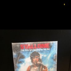 Cine: LIENZO POSTER RAMBO FIRST BLOOD. Lote 377638714
